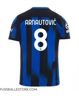 Günstige Inter Milan Marko Arnautovic #8 Heimtrikot 2023-24 Kurzarm